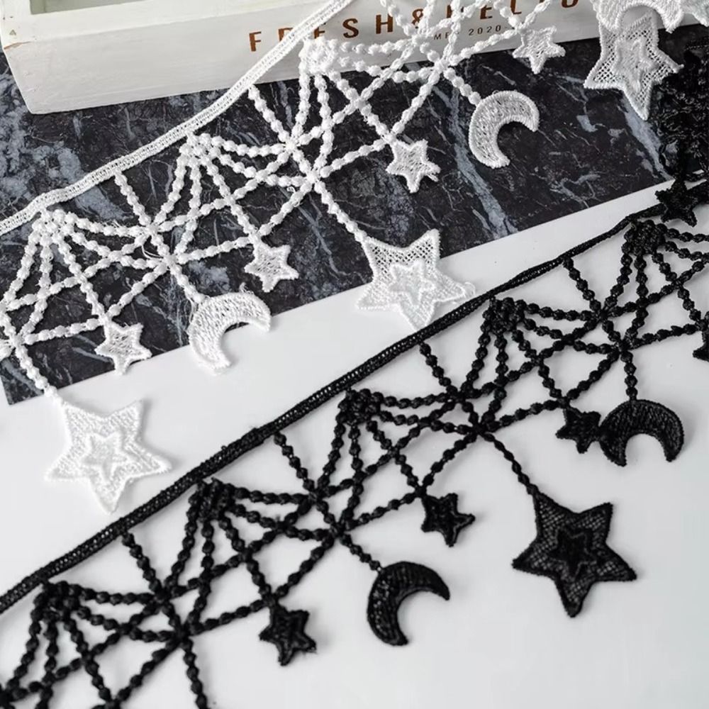 Black And White Lace Trim Ribb - Lace Ribbon Trim recension och pris