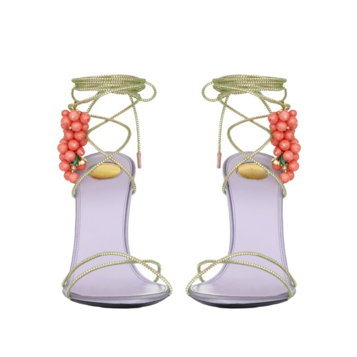 Women's 3D Fruit Embellished R - Sew On Rhinestone recension och pris