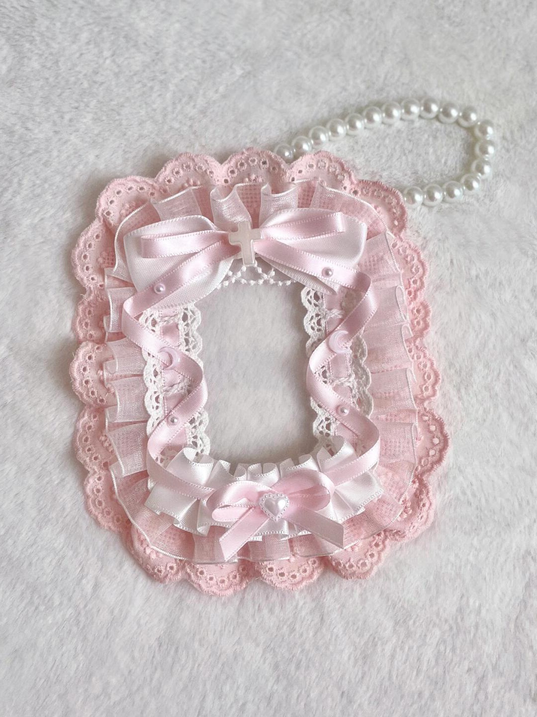Handmade Lace Satin 3 Inch PVC - Beaded Trim Fringe recension och pris