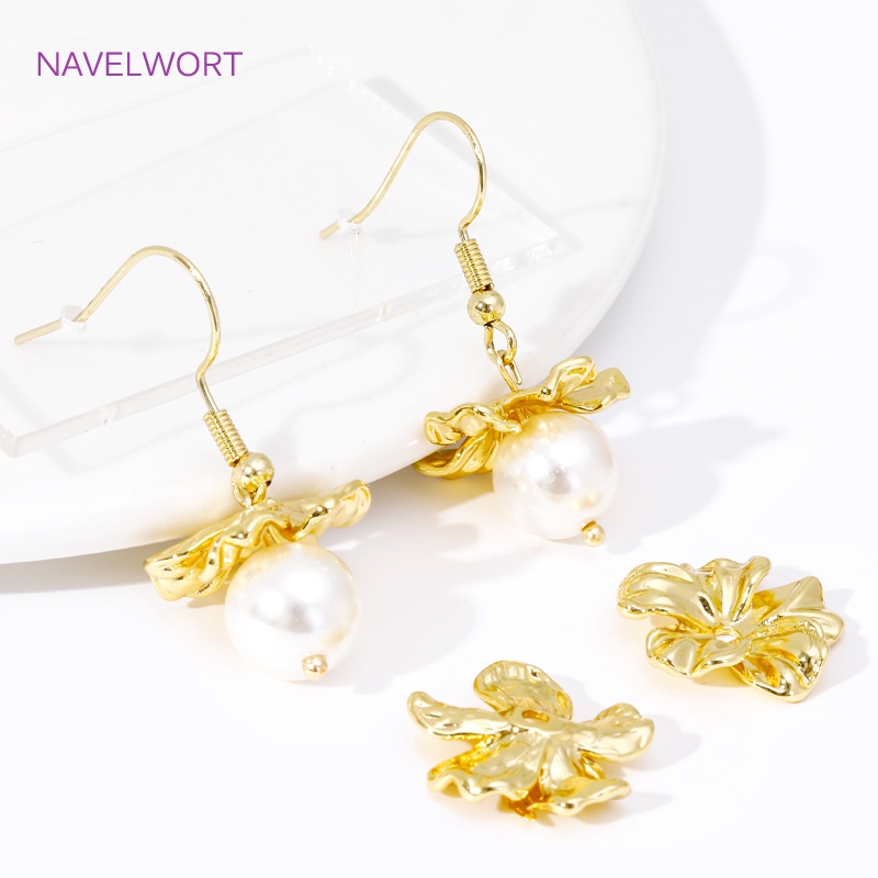 18K Gold Plated Large Flower B - Embellishment Crafts recension och pris