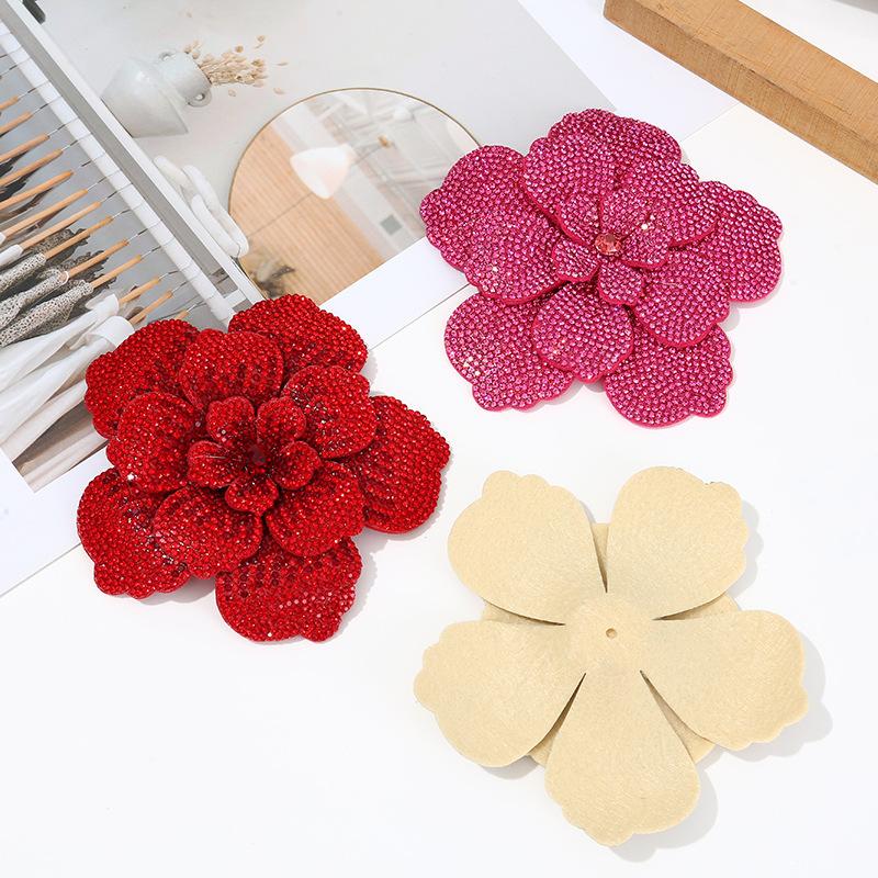 1pc Three-dimensional Camellia - Sew On Rhinestone recension och pris