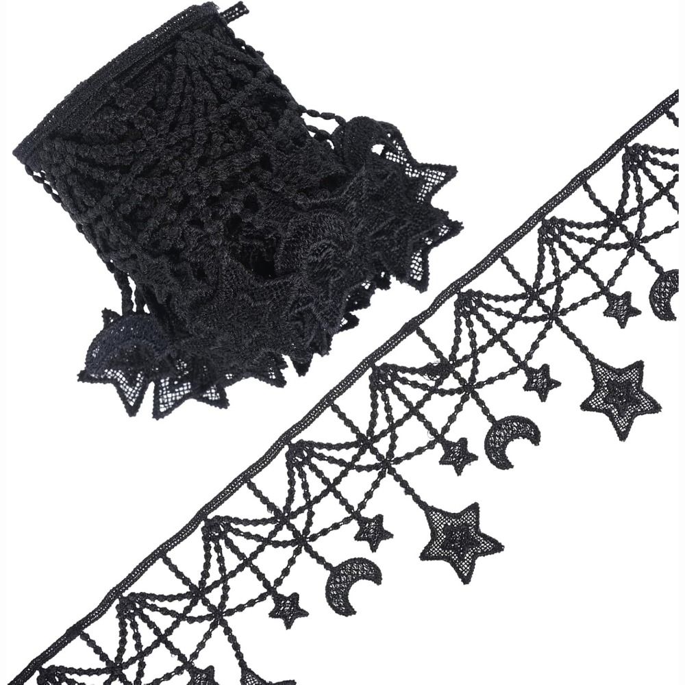 Lace Accessories Black And Whi - Lace Ribbon Trim recension och pris