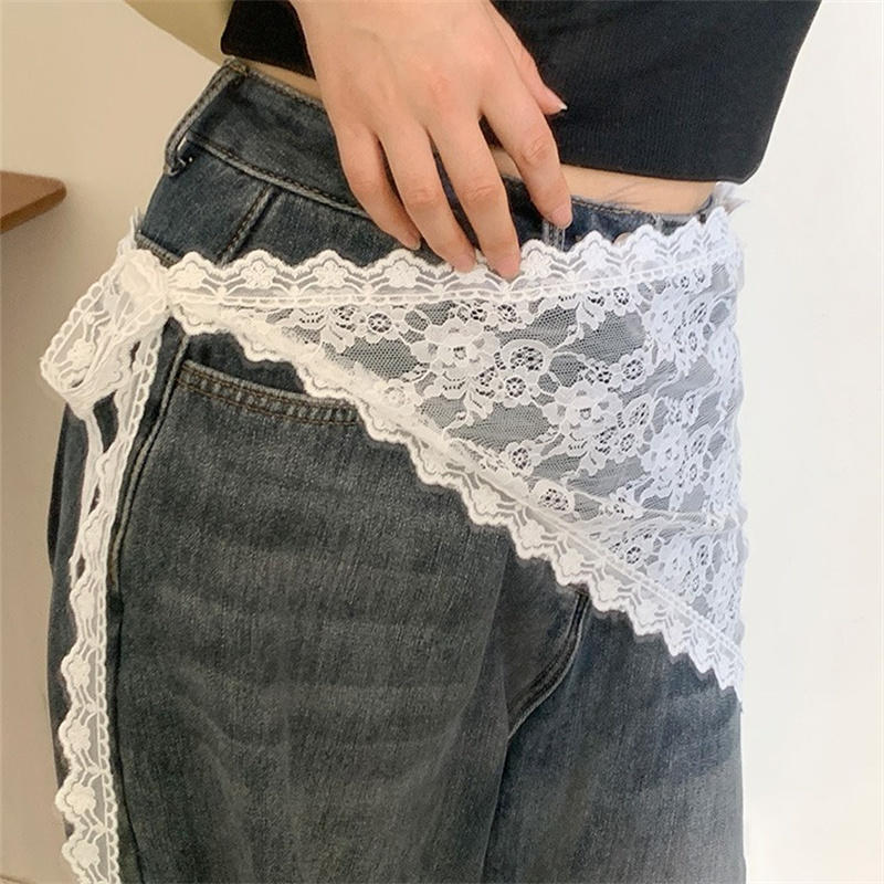 Triangle Lace Short Skirt Half - Lace Ribbon Trim recension och pris