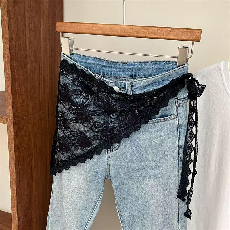Triangle Lace Short Skirt Half - Lace Ribbon Trim recension och pris