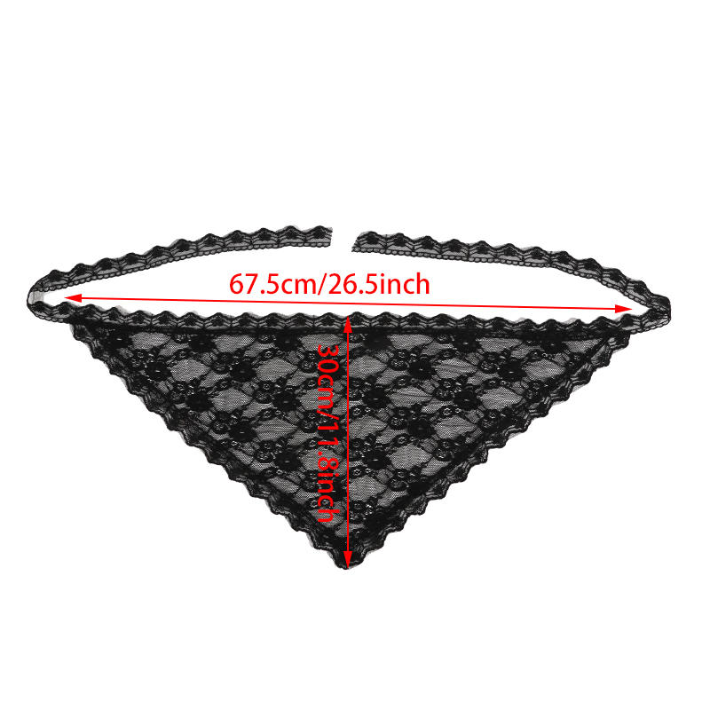 Triangle Lace Short Skirt Half - Lace Ribbon Trim recension och pris