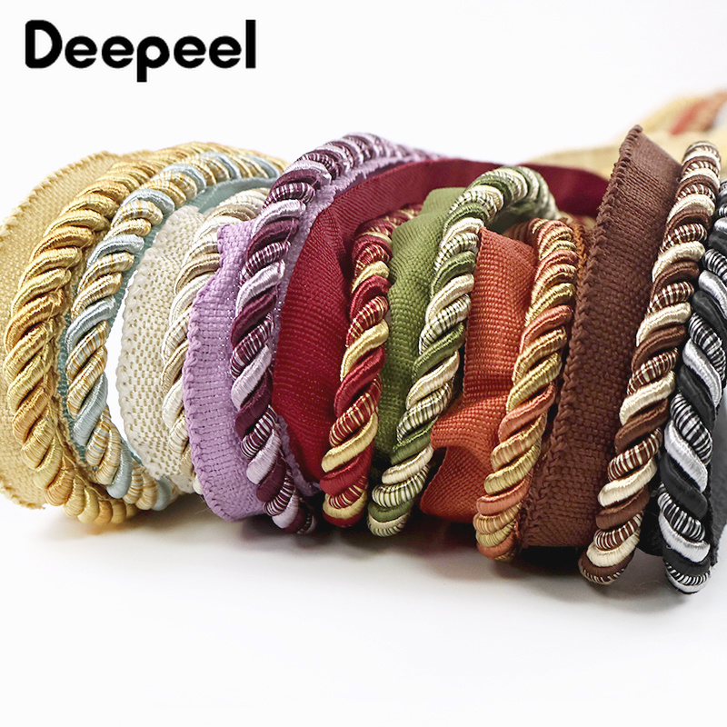 6/12M 6mm Two-Color Twisted Ro - Cord Trim Twisted recension och pris