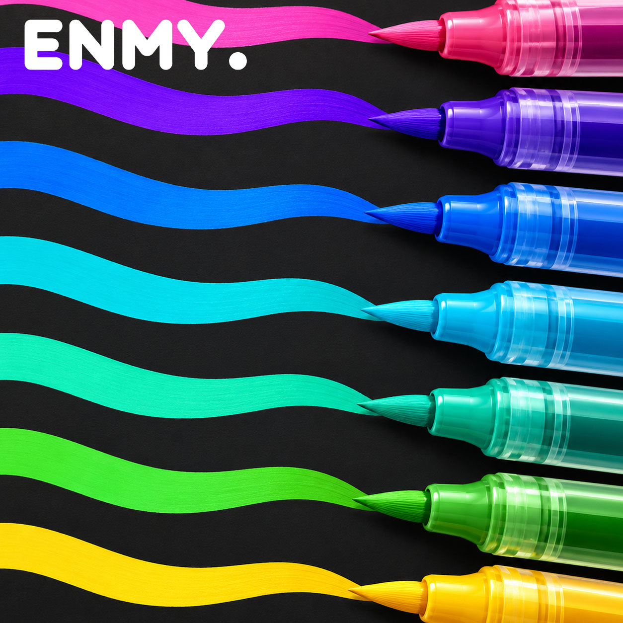 ENMY 8pcs Acrylic Markers Pens - Copic Marker Sketch recension och pris