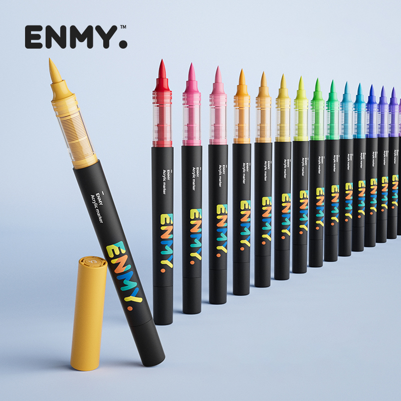 ENMY 8pcs Acrylic Markers Pens - Copic Marker Sketch recension och pris